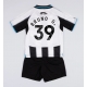 Newcastle United Bruno Guimaraes #39 Replike Domaci Dres za djecu 2025-26 Kratak Rukav (+ Kratke hlače)